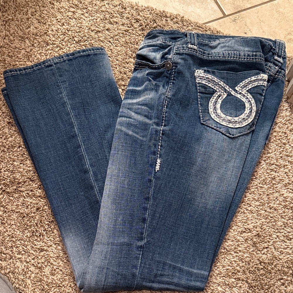 Big Star Women's Boot Cut Jeans in Blue